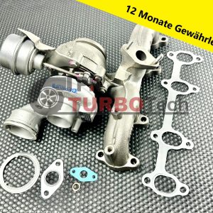 Original VAG BorgWarner KKK Turbolader Instandgesetzt 2X0253019B